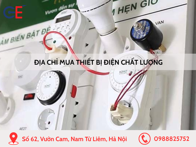 Địa chỉ mua thiết bị điện chất lượng