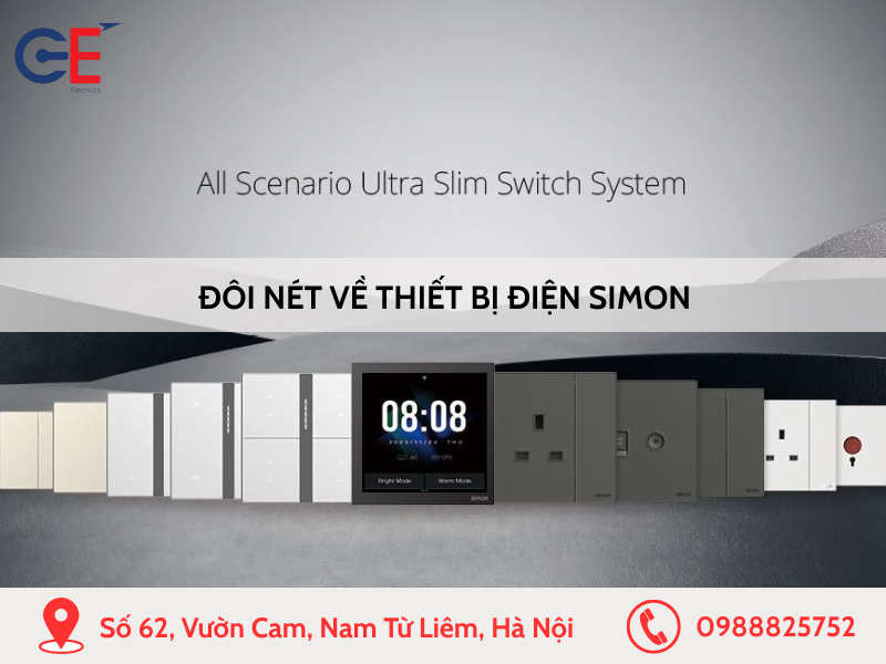 Đôi nét về thiết bị điện Simon