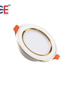 Downlight 9W Asia viền vàng