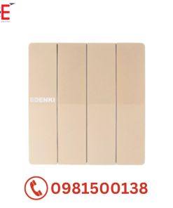 Bộ công tắc bốn 1 chiều Edenki EE-104-G