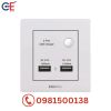 Bộ ổ cắm đôi USB Edenki EE-U02