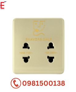 Hạt ổ cắm đôi cho máy cạo râu Edenki EL-702
