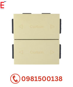 Hạt công tắc đôi điều khiển rèm Edenki EL-R02