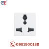Hạt ổ cắm đơn đa năng Edenki EW-003