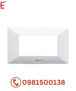 Mặt chữ nhật nhựa trắng Edenki EW-P3M