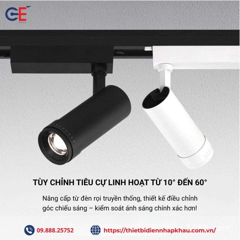 Gía đèn rọi ray Philips STR02