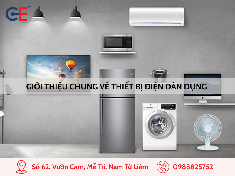 Giời thiệu chung về thiết bị điện dân dụng