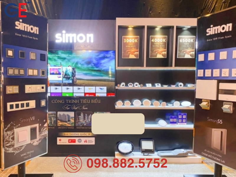 Giới thiệu cửa hàng thiết bị điện Simon 
