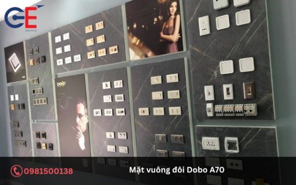 Giới thiệu về sản phẩm mặt vuông đôi Dobo A70