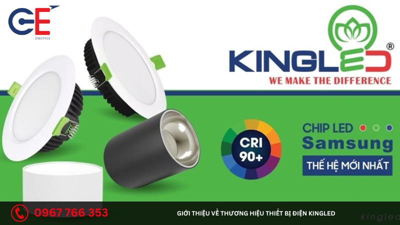 Giới thiệu về thương hiệu thiết bị điện Kingled
