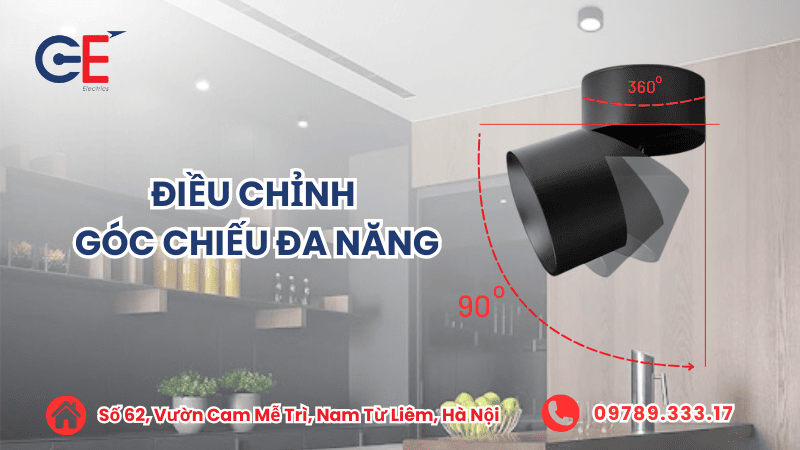 Góc chiếu đa năng