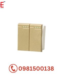 Hạt công tắc đôi 1 chiều size M Dobo A70-88715