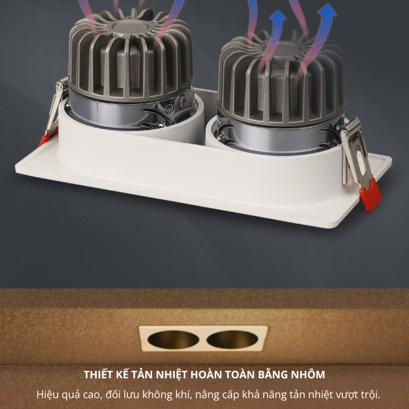 Hiệu quả tản nhiệt cao