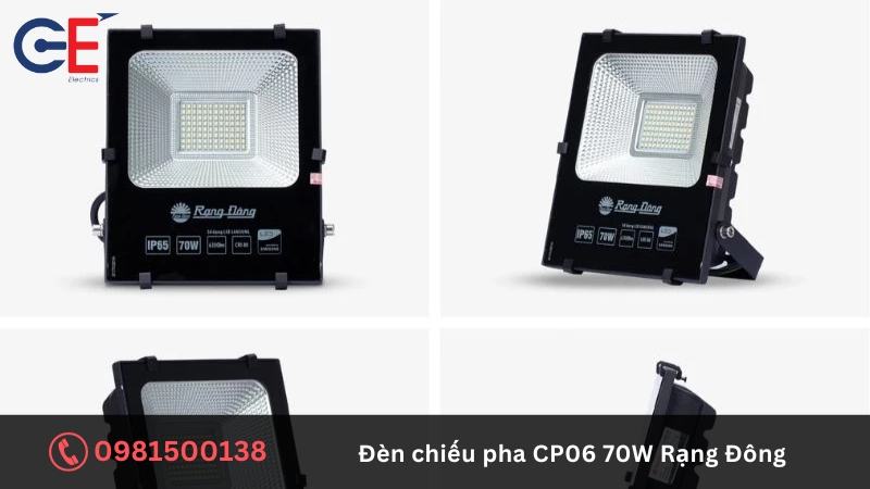 Hướng dẫn cách lắp đặt đèn chiếu pha CP06 70W Rạng Đông