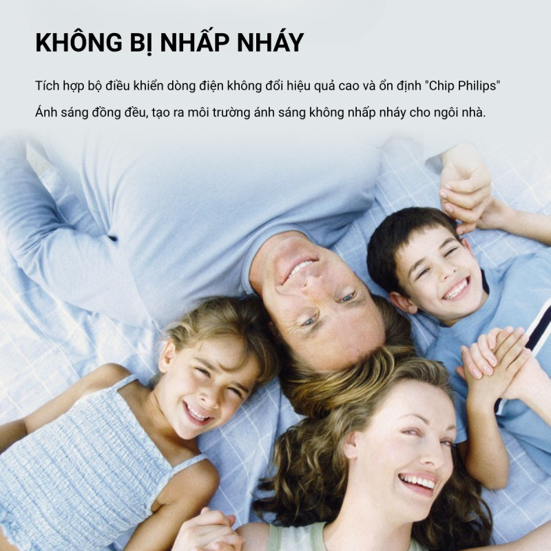 Không bị nhấp nháy