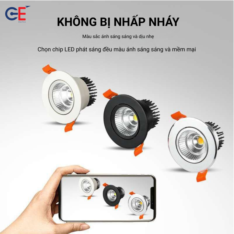 Không bị nhấp nháy