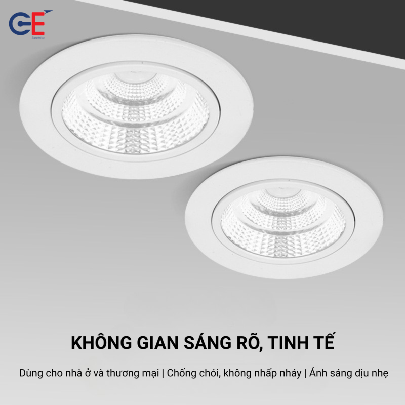 Không gian sáng rõ tinh tế
