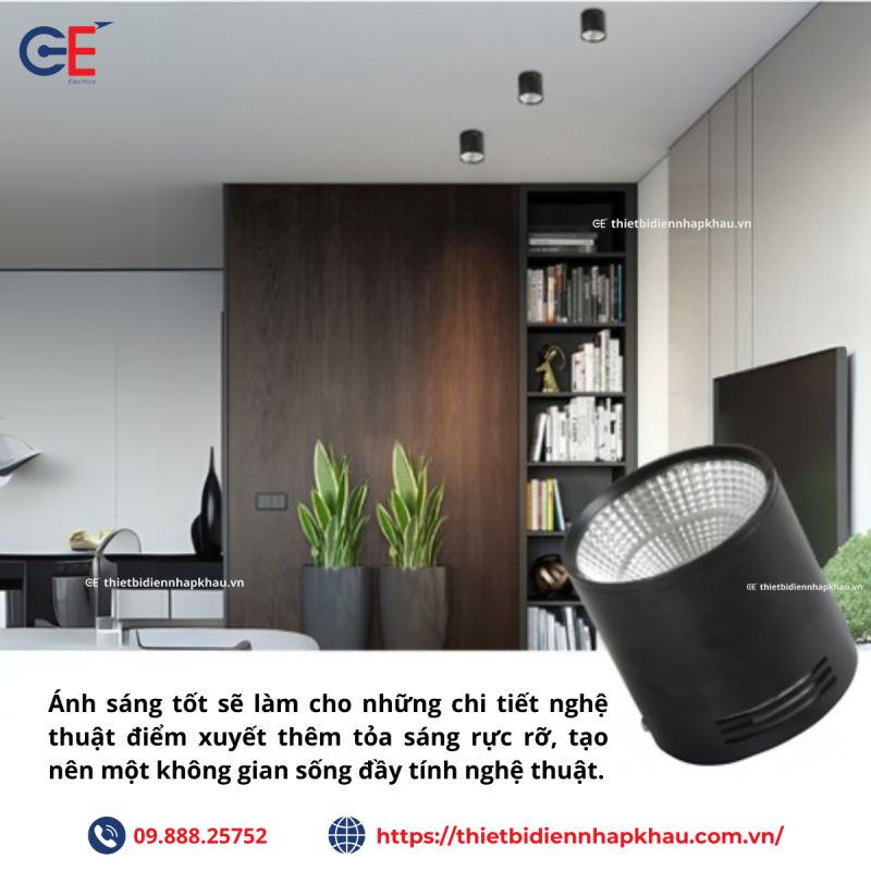 Lợi ích ánh sáng trong không gian sống