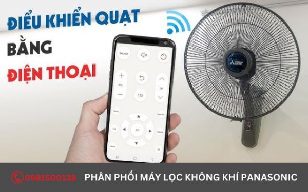 Lợi ích của app điều khiển quạt trần Panasonic