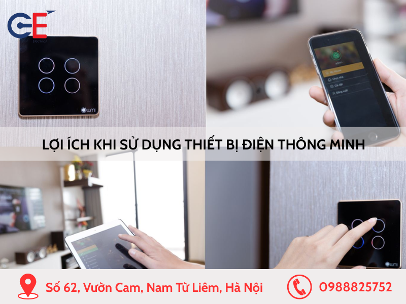 Lợi ích khi sử dụng thiết bị điện thông minh