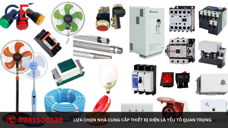 Tại sao lựa chọn nhà cung cấp thiết bị điện lại quan trọng?