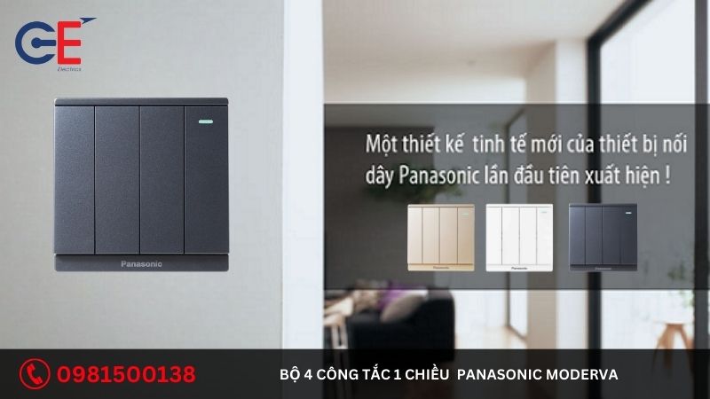 Các lưu ý khi sử dụng bộ 4 công tắc 2 chiều Panasonic Moderva