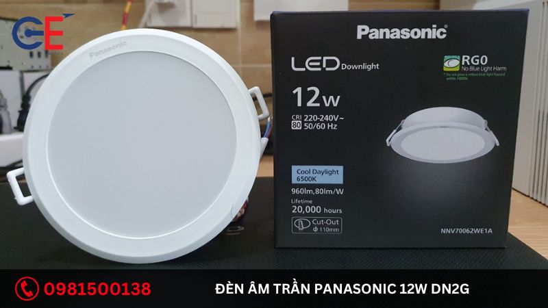 Lưu ý khi sử dụng đèn âm trần Panasonic 12W DN2G 