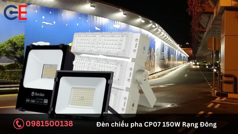 Các lưu ý khi sử dụng đèn chiếu pha CP07 150W Rạng Đông
