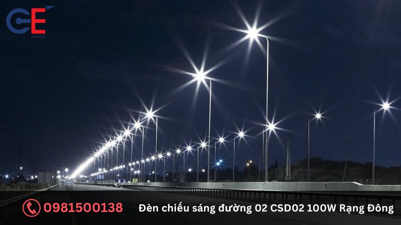 Lưu ý khi sử dụng đèn chiếu sáng Rạng Đông CSD02 100W