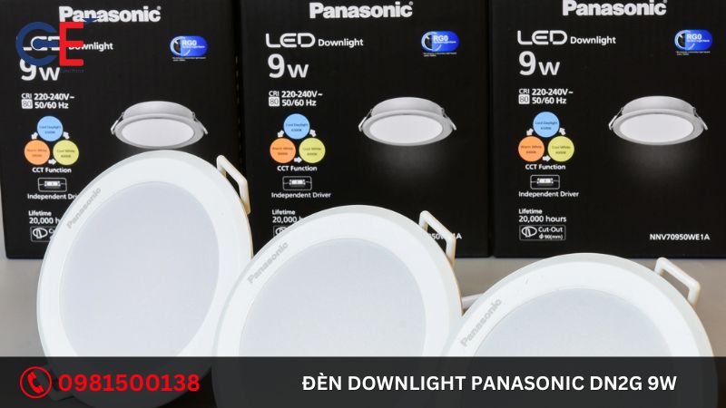 Lưu ý khi sử dụng đèn Downlight Panasonic DN2G 9W 