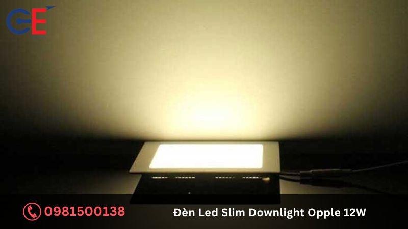 Lưu ý khi sử dụng đèn LED Slim Downlight Opple 12W