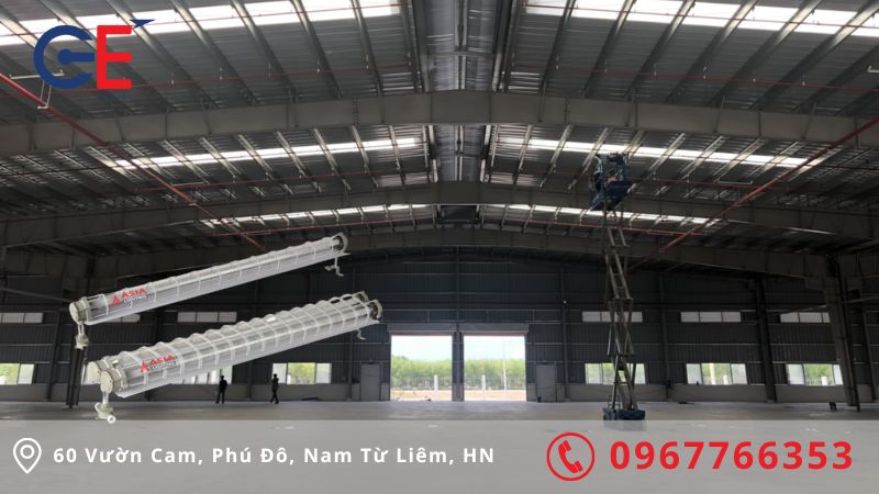 Lưu ý khi sử dụng máng đôi chống nổ Asia