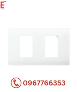 Mặt 2 công tắc size S Dobo A50-88522S