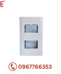 Mặt 2 công tắc size S Dobo A50-88522S