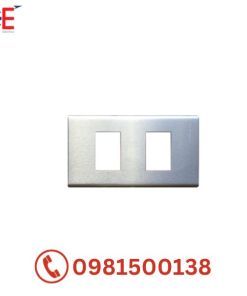 Mặt kim loại nhôm 2 thiết bị Panasonic WEG6502-1