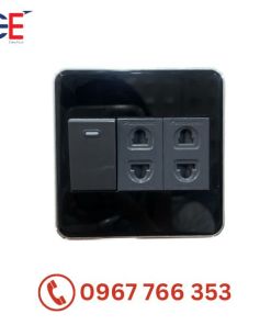 Mặt kính cường lực viền nhôm Panasonic hình vuông