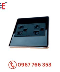 Mặt kính cường lực viền nhôm Panasonic hình vuông