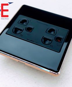 Công Tắc Ổ Cắm Panasonic Màu Đen Chính Hãng
