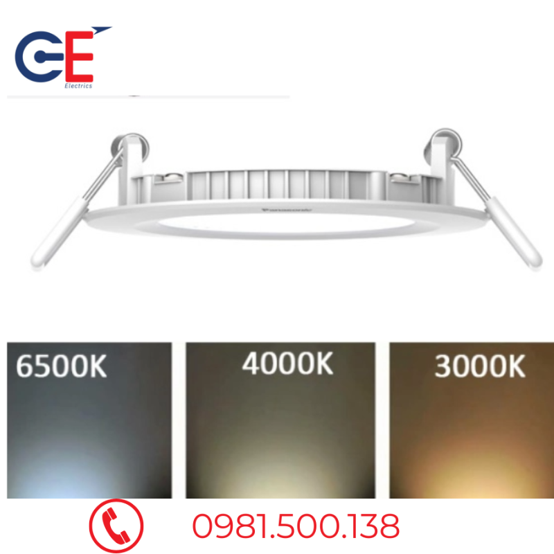 chọn ánh sáng đèn led âm trần Panasonic NNNC7650188