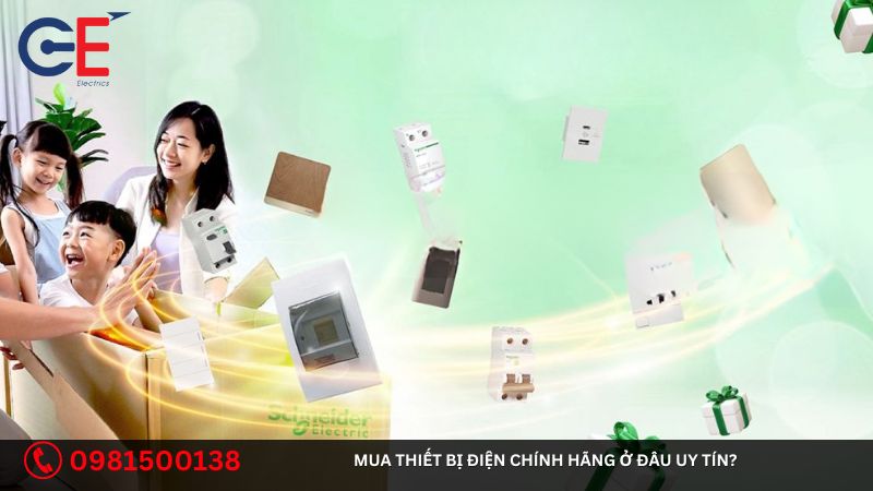 Mua thiết bị điện chính hãng ở đâu uy tín?