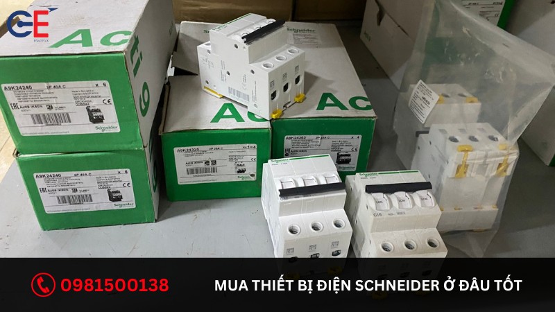 Mua thiết bị điện Schneider ở đâu tốt?