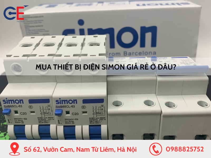 Mua thiết bị điện Simon giá rẻ ở đâu?