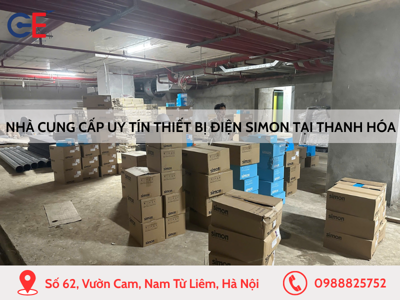 Nhà cung cấp uy tín thiết bị điện Simon tại Thanh Hóa