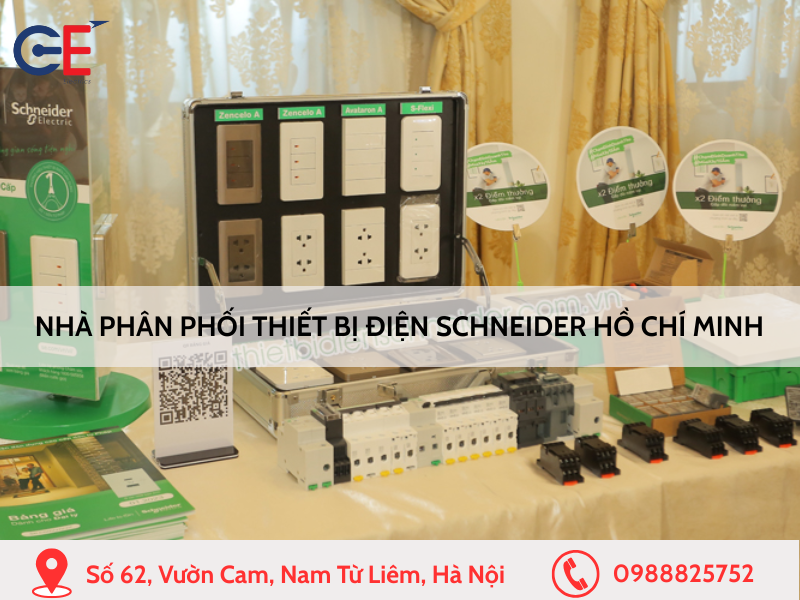 Nhà phân phối thiết bị điện Schneider chính hãng tại Hồ Chí Minh
