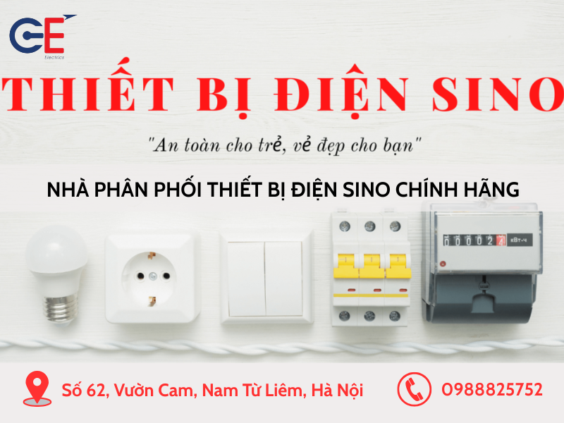 Nhà phân phối thiết bị điện Sino tại Hà Nội chính hãng