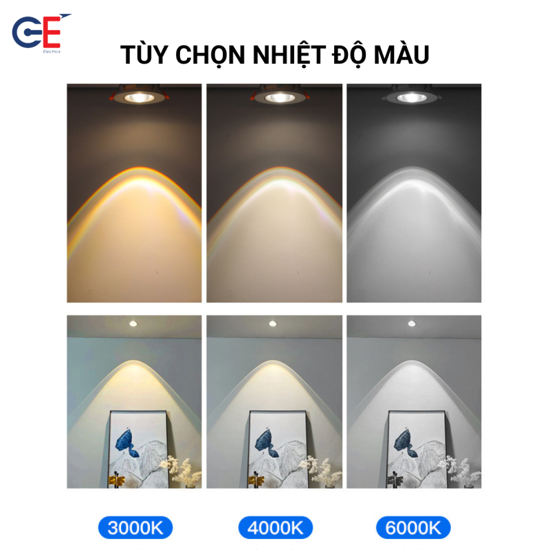 Nhiệt độ màu đa dạng