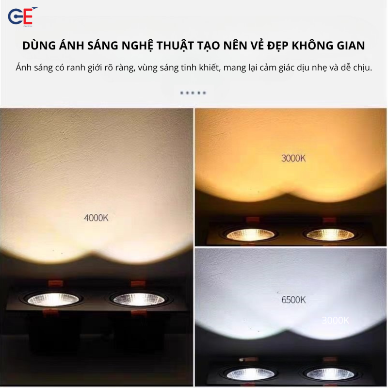 Nhiệt độ màu tùy chọn