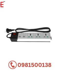 Ổ cắm đa năng USB chống giật OC04.USB 3M Rạng Đông