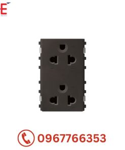 Ổ cắm đôi 3 chấu Schneider Zencelo A