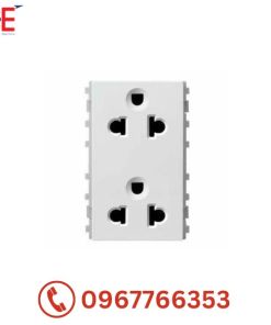 Ổ cắm đôi 3 chấu Schneider Zencelo A